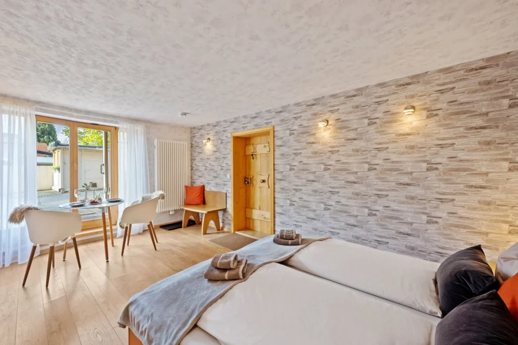 Opholdsområde med spisekrog