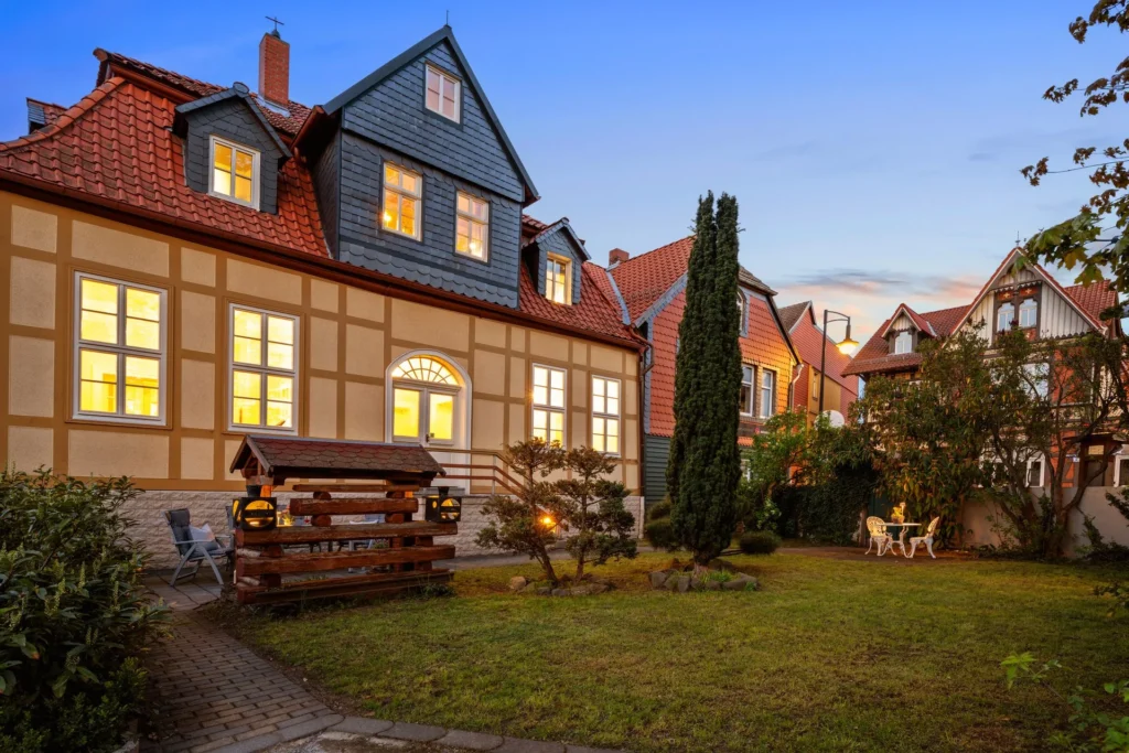 Haven i aftenskumringen